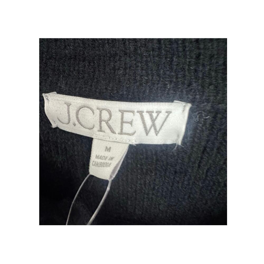 J. Crew Milano Stitch Cinched Waist Cardigan with Embellished Buttons Size M NWT - Picture 9 of 9